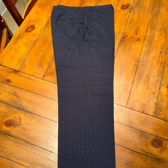 Brioni Navy Pinstripe Suit - Picture 4 of 10